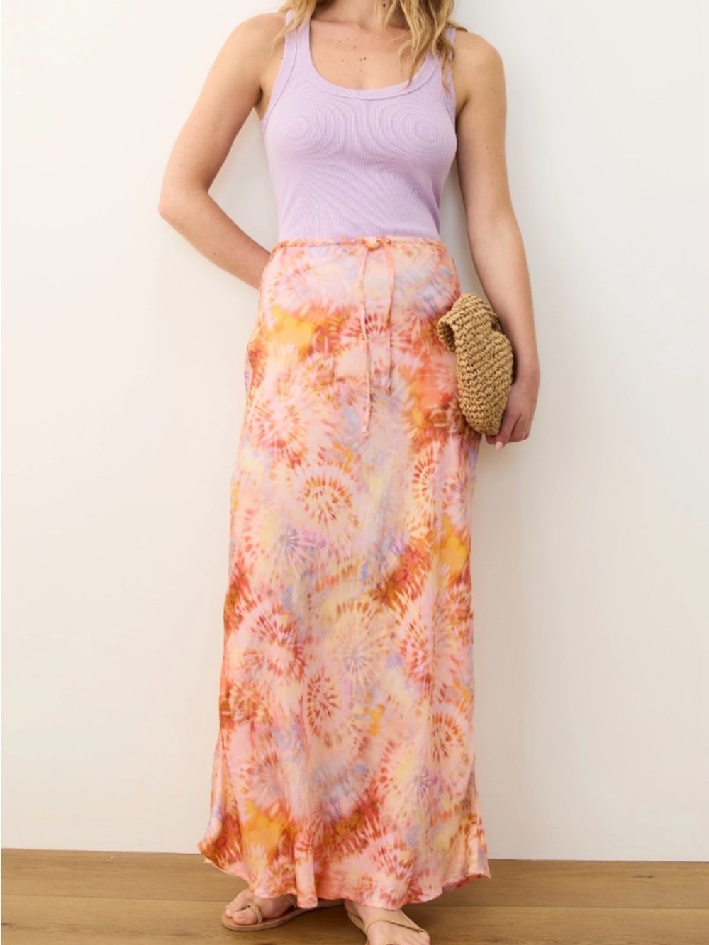 Marine Layer - Gabrielle slip maxi skirt